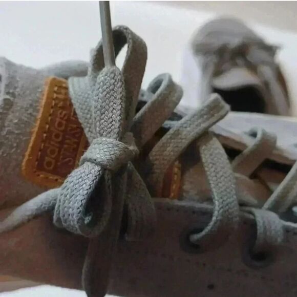 Adidas Stan Smith J Grey Suede - Picture 12 of 16